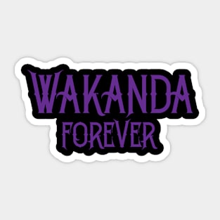 Wakanda Forever Sticker